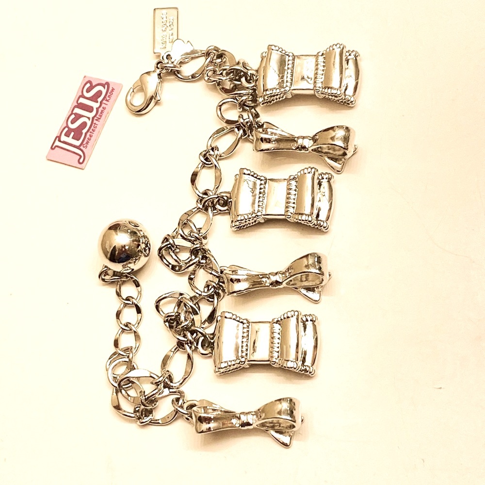 NWOT "HOST PICK 2 TIMES" Kate Spade Charm Bracelet - Picture 9 of 15